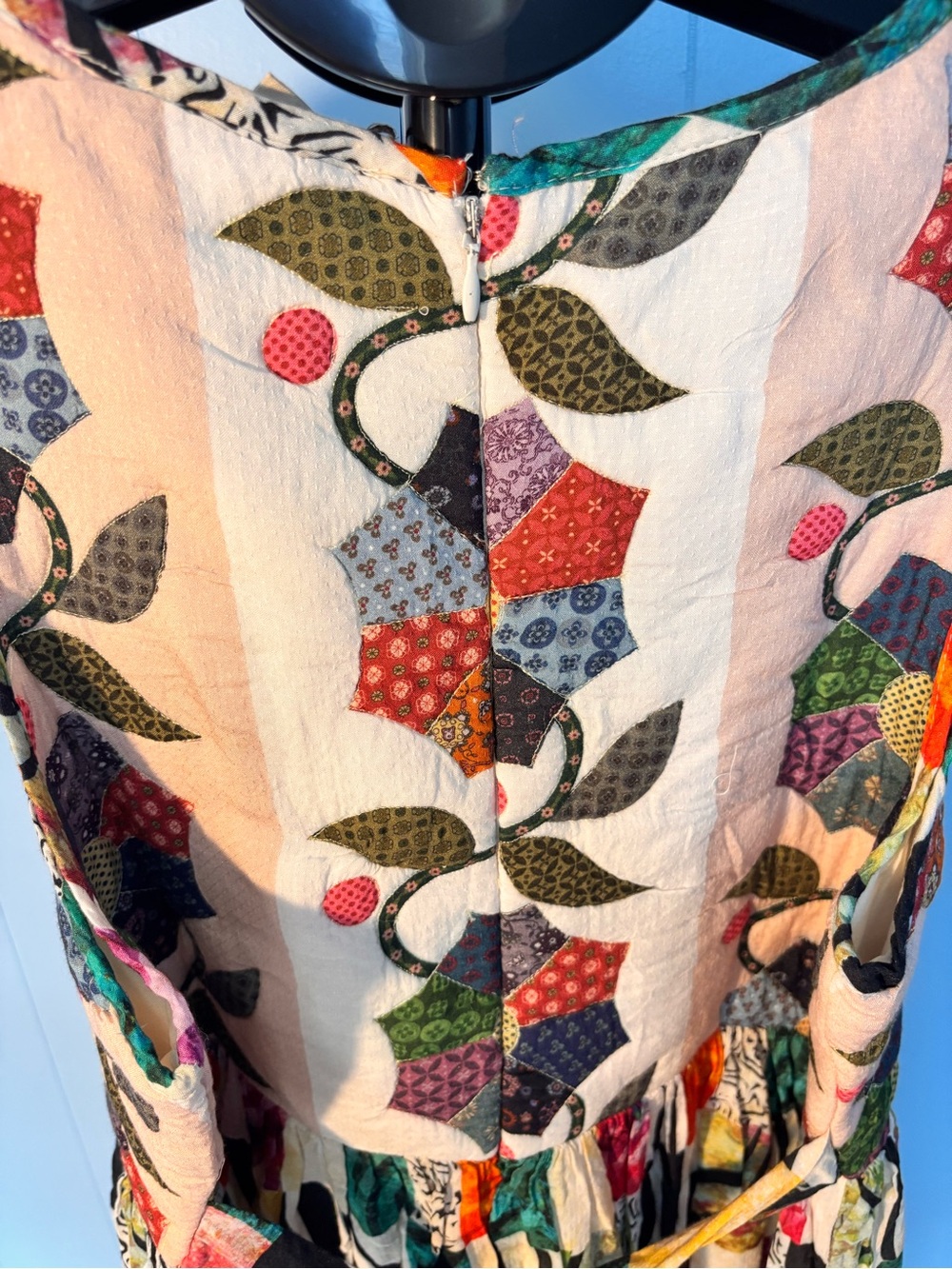 Anthropologie Multicolor Patchwork Maxi Dress - Picture 5 of 6